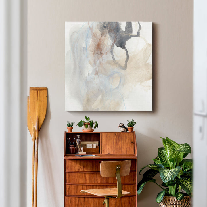 Supposition III' - Wrapped Canvas Print Wrought Studio™ Size: 40" H x 40" W x 1" D