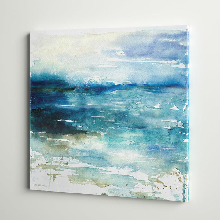Ocean Break I by Carol Robinson - Wrapped Canvas Print Sand & Stable™ Size: 32" H x 32" W x 1.5" D