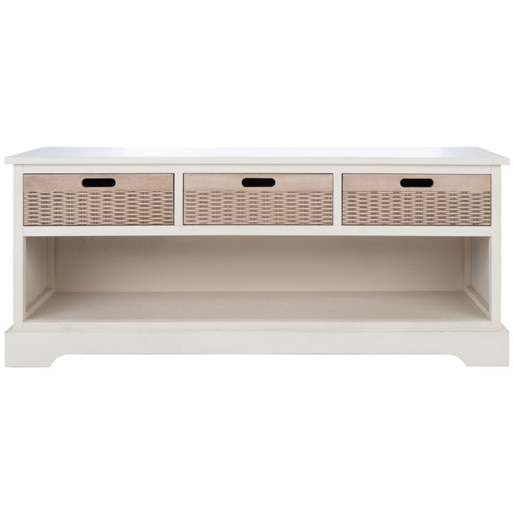 Hauge Drawers Storage Bench Breakwater Bay