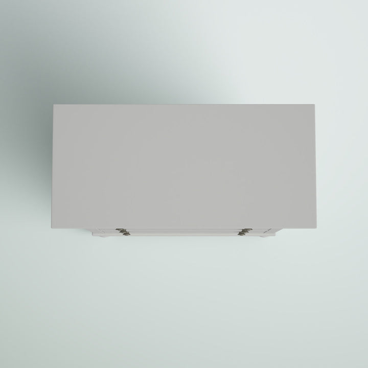 Eliana 5 Drawer 38" W Solid Wood Chest Birch Lane™ Color: Natural White