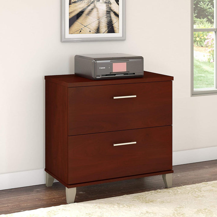 Magomed 2-Drawer Lateral Filing Cabinet Gracie Oaks Color: Hansen Cherry