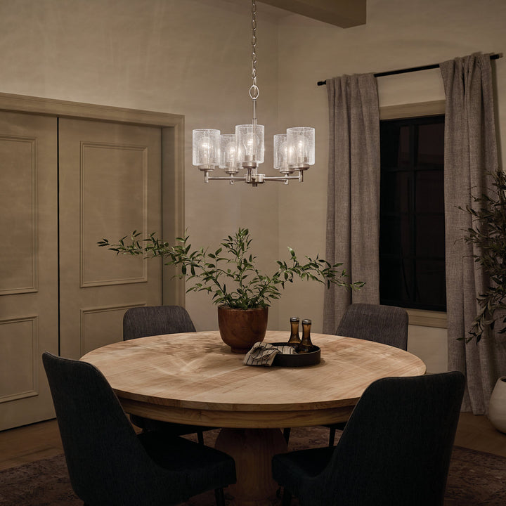 Winslow 5 - Light Shaded Traditional Chandelier Kichler Lighting Finish: Brushed Nickel
