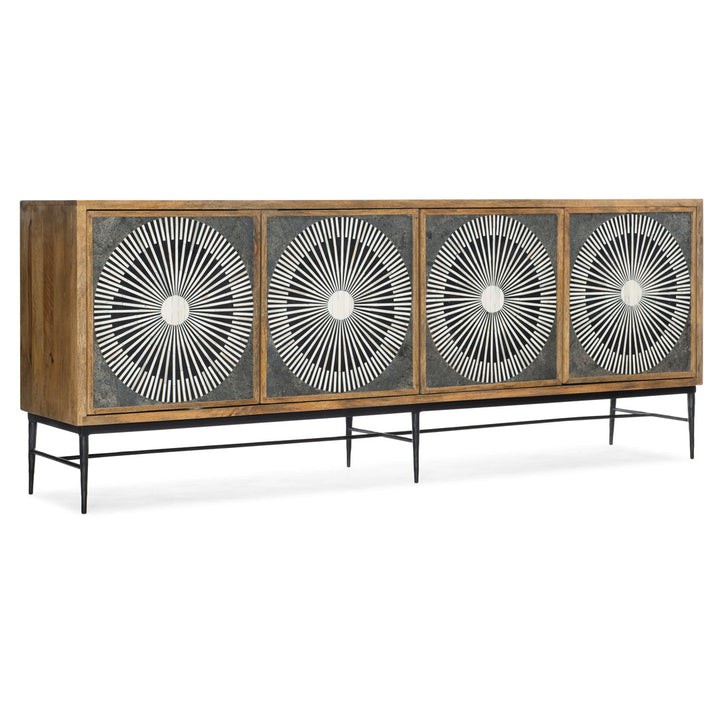 Commerce and Market Entertainment Console Hooker Furniture