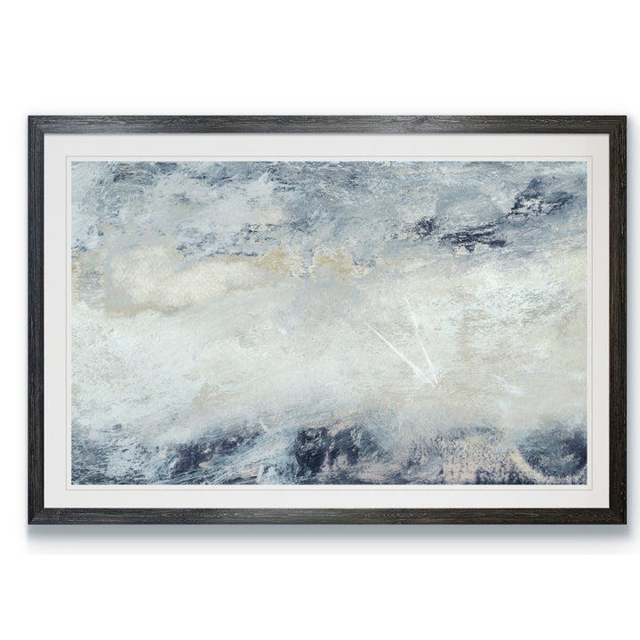 Hushed V' by Paul Cezanne - Picture Frame Painting Print Highland Dunes Size: 16" H x 22" W x 2" D Format: Framed Print Ebony