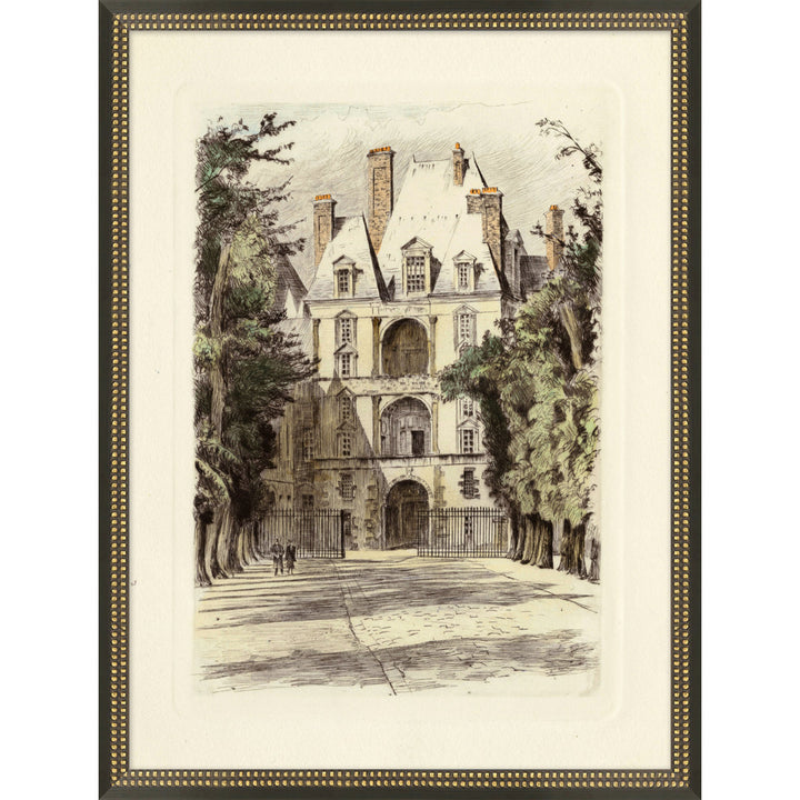 Versailles Gardens 1 - Picture Frame Painting Wendover Art Group