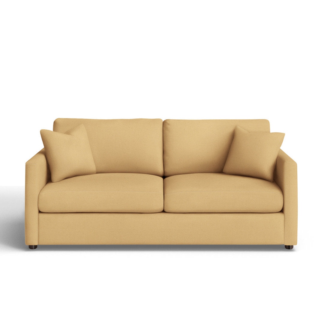 Godwin 75'' Upholstered Sleeper Sofa Joss & Main Fabric: Bayou Sunshine Canvas