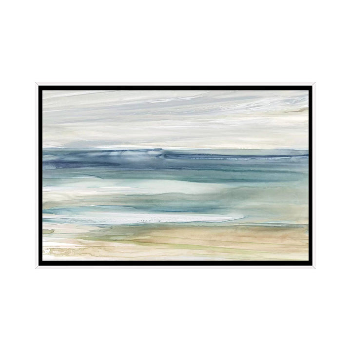 Ocean Breeze by Carol Robinson Painting Print The Twillery Co.® Size: 24'' H x 32'' W x 1'' D Format: White Framed Paper, Mat Included: White