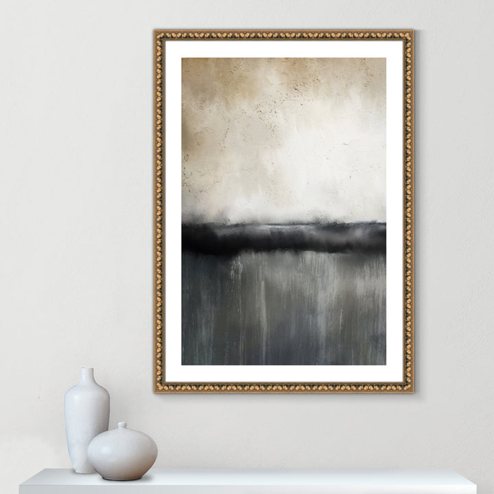 Sunset by Kimberly Allen Print Joss & Main Size: 41.5" H x 29.5" W x 1.13" D Format: Gold Bead Framed Paper