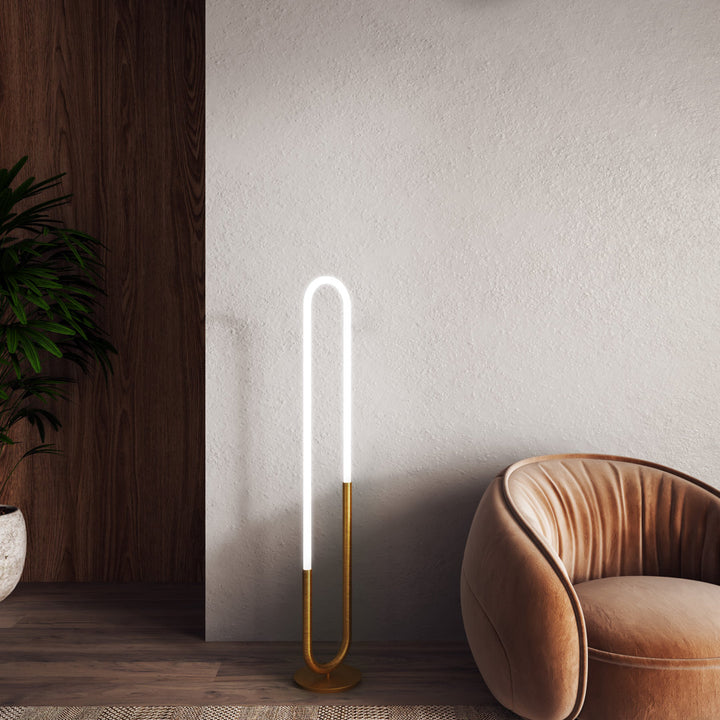 Huron 52.25" LED Novelty Floor Lamp Kuzco Lighting
