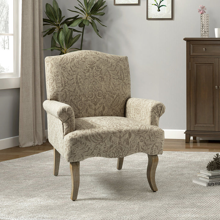 Belle 30" W Polyester Armchair Laurel Foundry Modern Farmhouse® Fabric: Damask Chenille