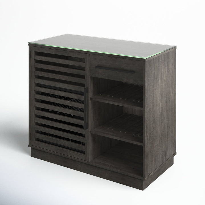 Williford Refrigerated Cooler Bar Cabinet Wade Logan® Color: Gray