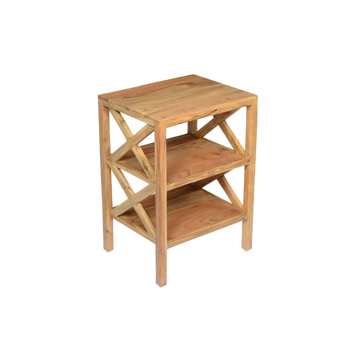 Yosaira Solid Wood End Table Gracie Oaks Color: Natural