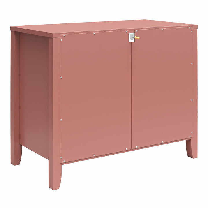 Her Majesty 2 - Drawer Nightstand Novogratz Color: Dusty Rose