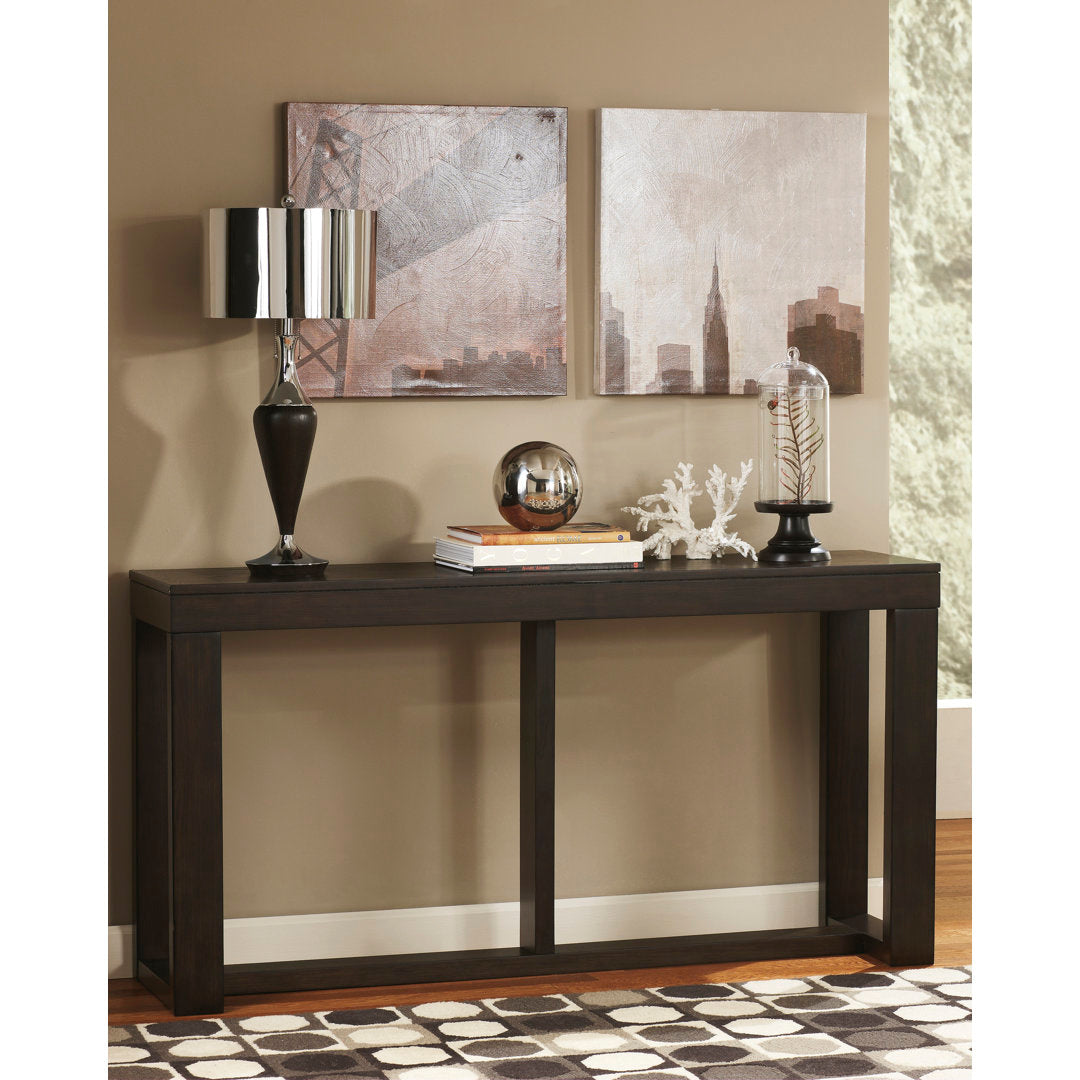Chacon 64" Console Table Darby Home Co Color: Dark Brown