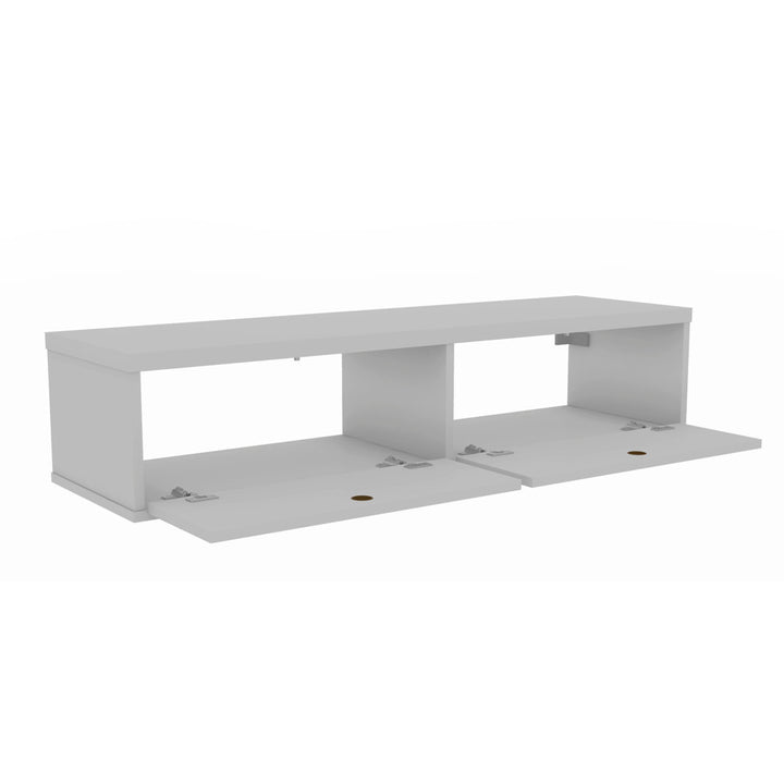 Darryl Floating TV Stand for TVs up to 48" Zipcode Design™ Color: White