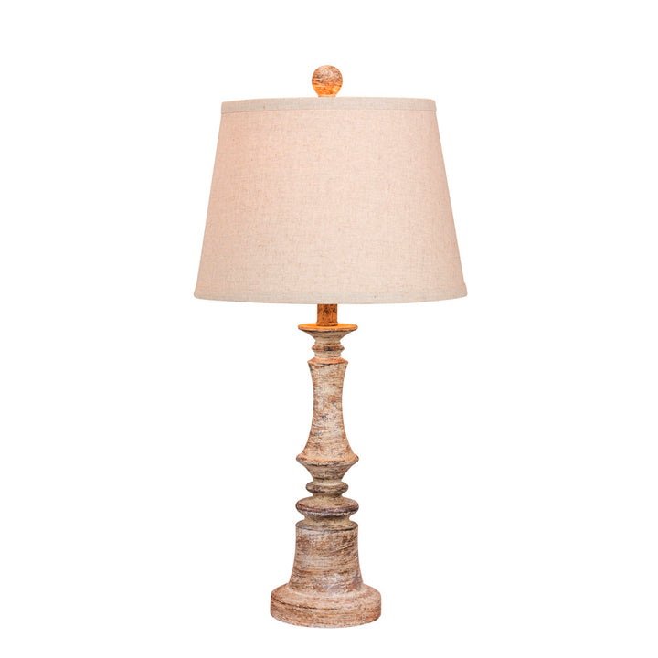 Roxann 27" Table Lamp Ophelia & Co. Base Color: Beige, Shade Color: Oatmeal