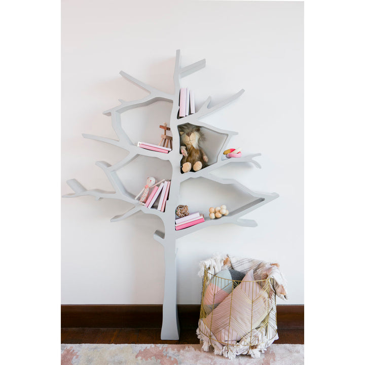 Tree 63" Bookcase Nursery Works Color: Cloud Gray