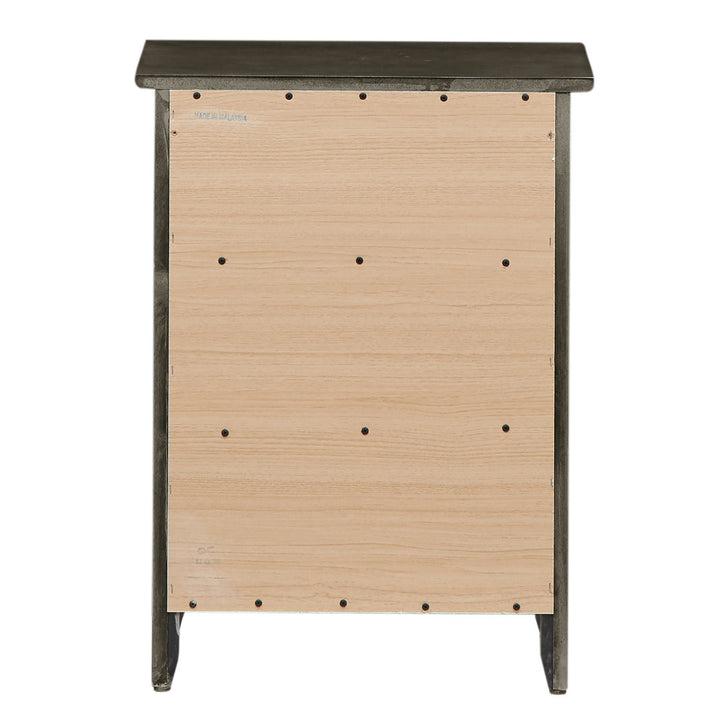 Emjay 3 - Drawer Nightstand Glory Furniture Color: Gray