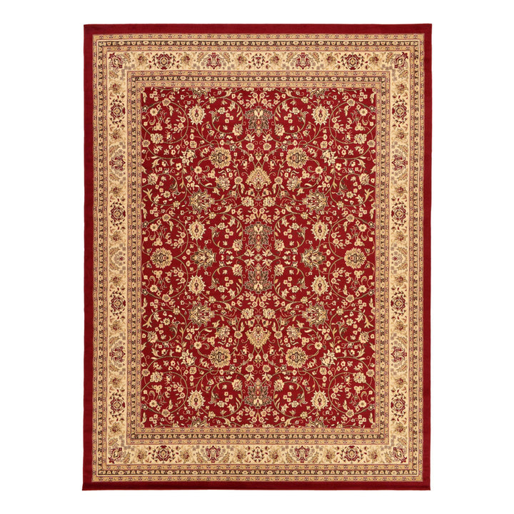 Bhatari Oriental Burgundy Area Rug Winston Porter Rug Size: Rectangle 7'1" x 10'