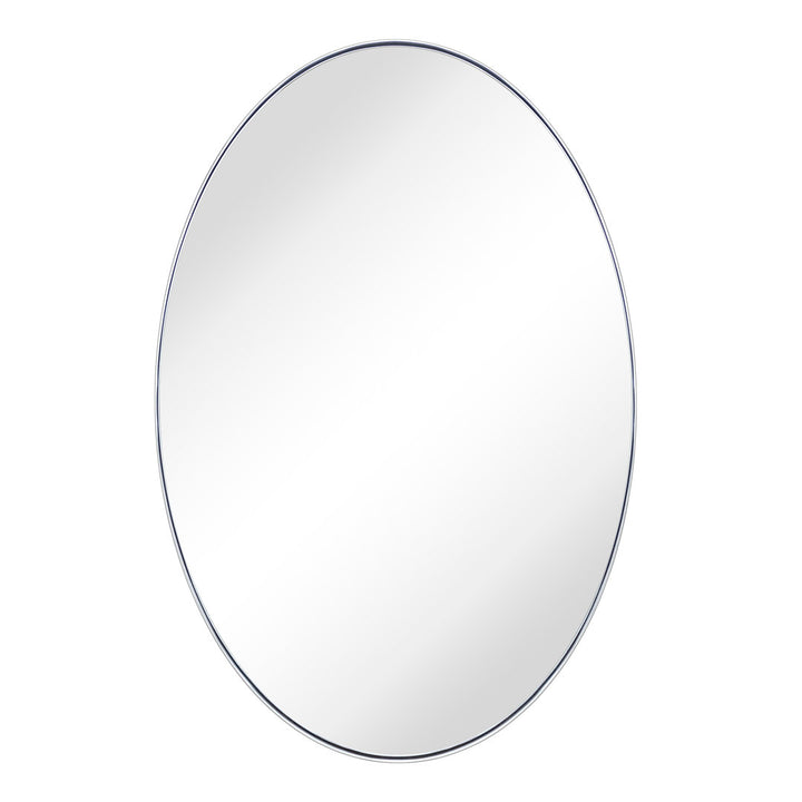Javell Bathroom Mirror Ebern Designs Size: 36" x 24" Finish: Chrome