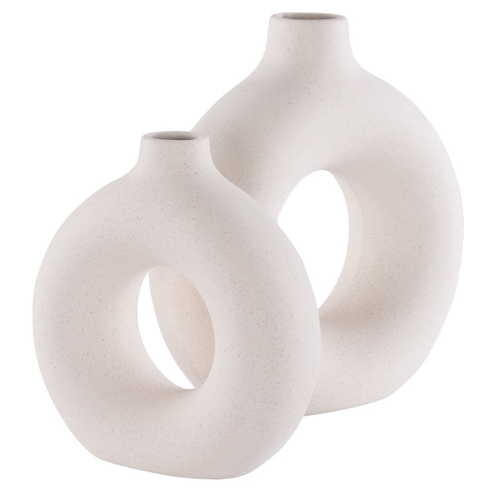 Aionna Ceramic Table Vase (Set of 2) Birch Lane™