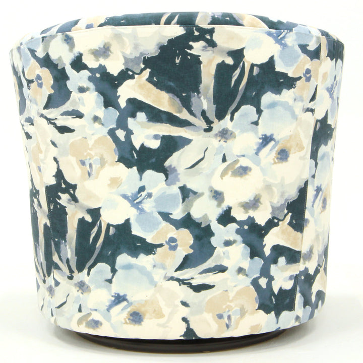 Hansell 31" Swivel Barrel Chair Andover Mills™ Fabric OR Leather Type: Rhiannon Polyester Blend