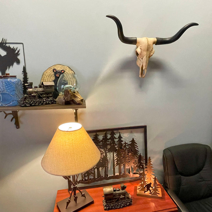 Longhorn Cow Skull Wall Décor Foundry Select