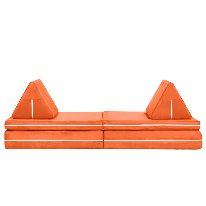 Marrero  Zipline Playscape - Imaginative Furniture Playset for Creative Kids Isabelle & Max™ Color: Mandarin