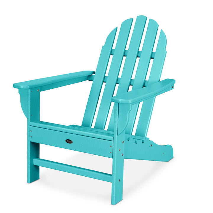Cape Cod Adirondack Chair Trex Outdoor Color: Aruba