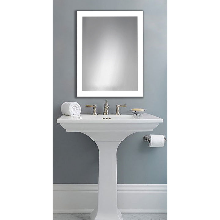 Gollu Mirror Ebern Designs Size: 30" x 40" Finish: White