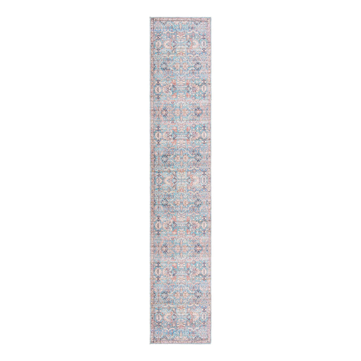 Enger Blue Area Rug Mistana™ Rug Size: Runner 2'7" x 14'