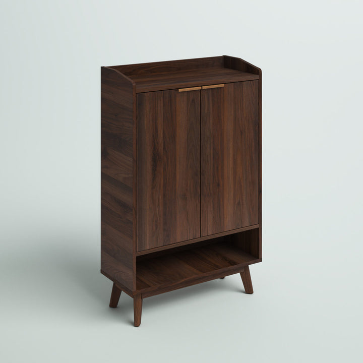 Zack 20 Pair Shoe Storage Cabinet Mercury Row®