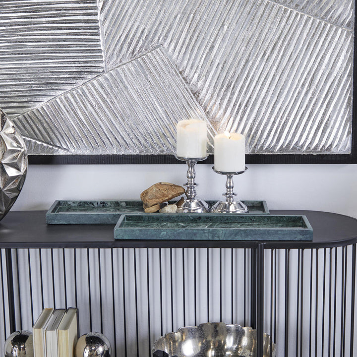 Alina 2 Piece Ottoman Tray Set Birch Lane™ Color: Green