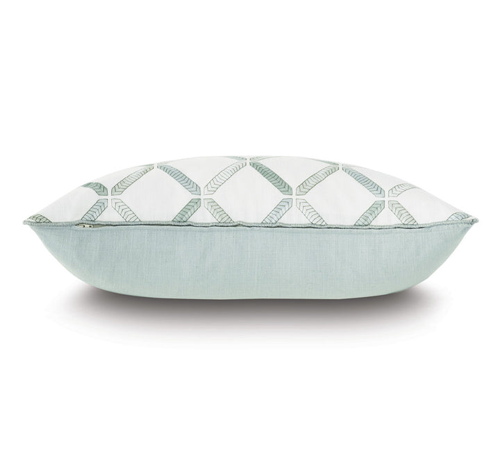 Brentwood by Barclay Butera Embroidered Decorative Rectangular Pillow Cover & Insert Eastern Accents
