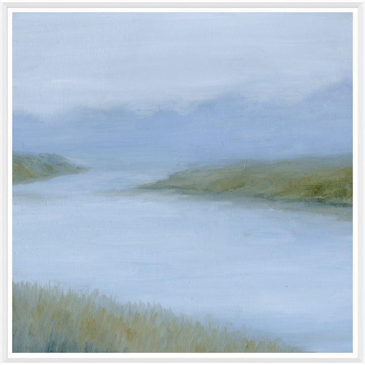 Blue Landscape' - Picture Frame Painting Print on Paper Soicher Marin