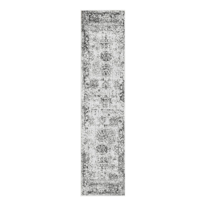 Brandt Floral Gray Area Rug Mistana™ Rug Size: Runner 2' x 8'