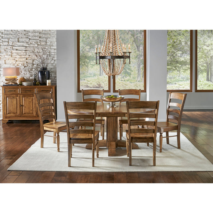 Shaler Extendable Solid Wood Dining Table Laurel Foundry Modern Farmhouse®