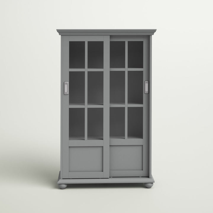 51" H x 31.75" W Standard Bookcase Andover Mills™ Color: Gray