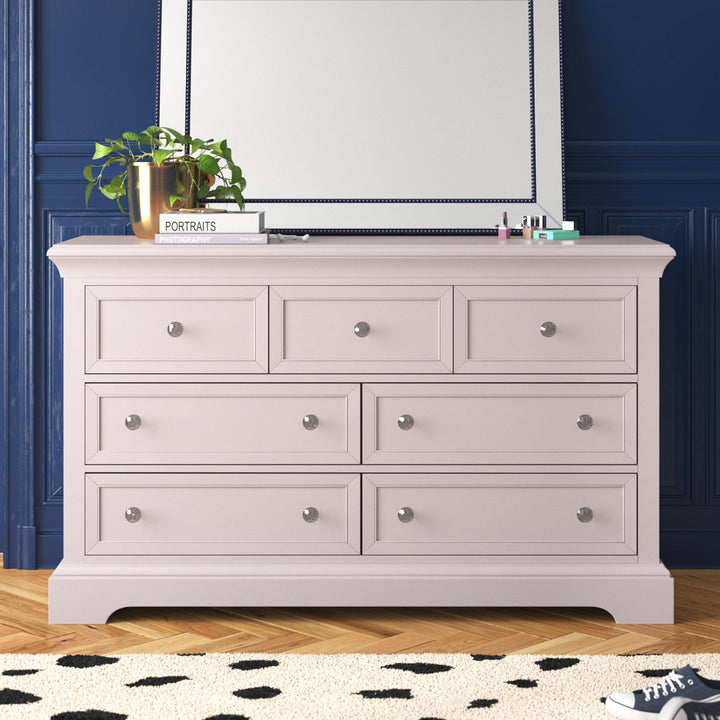 Rayna 7 Drawer 58" W Double Dresser Etta Avenue™ Teen