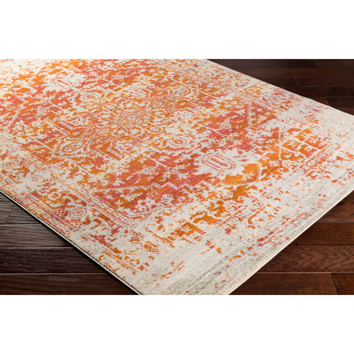 Hillsby Oriental Orange/Beige Area Rug Mistana™ Rug Size: Rectangle 2' x 3'