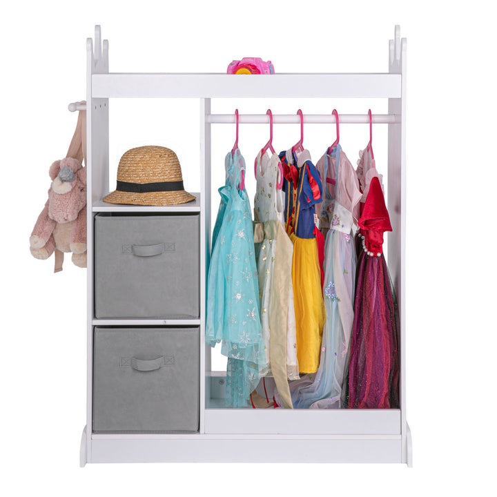 Helen Armoire Gemma Violet Color: White