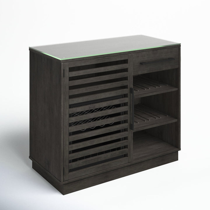 Williford Refrigerated Cooler Bar Cabinet Wade Logan® Color: Gray