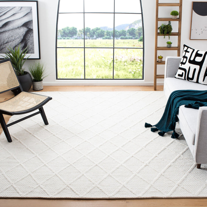 Krizal Hand Woven 70% Wool And 30% Viscose Geometric Rug Union Rustic Rug Size: Rectangle 8' x 10'