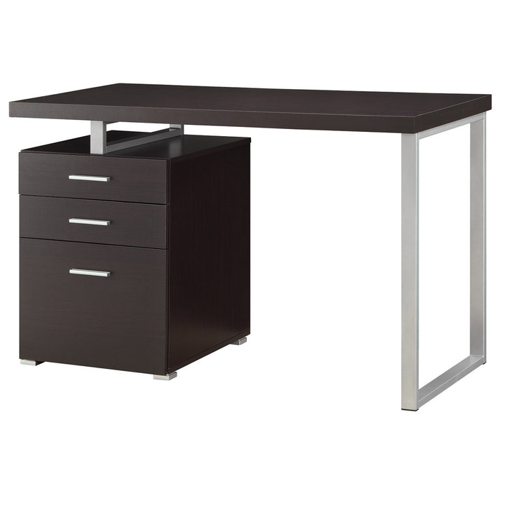 Kaitlyn Reversible Desk Wade Logan® Color: Cappuccino