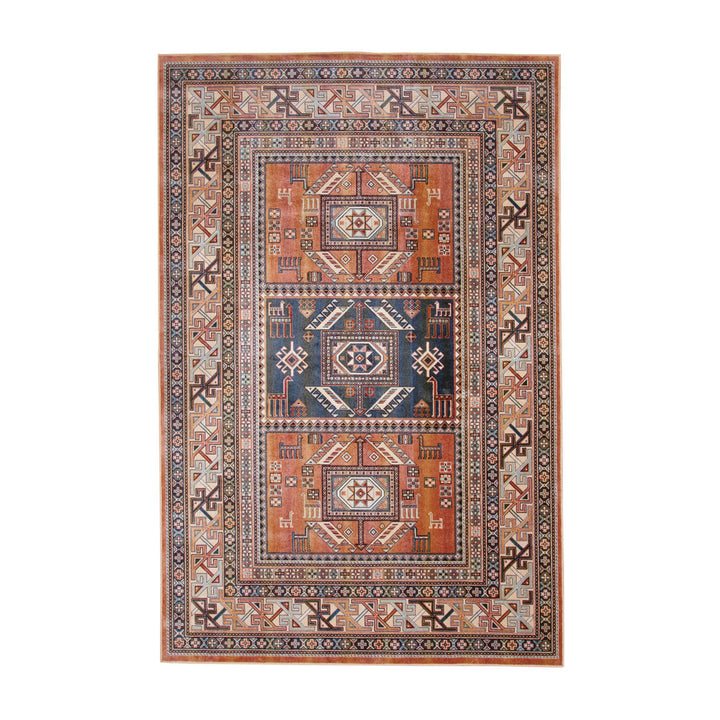 Ovid Oriental Machine Woven Area Rug AllModern Rug Size: Rectangle 3'2" x 4'6"
