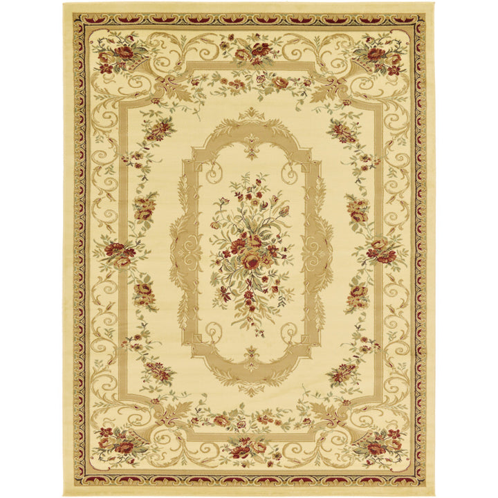 Debora Oriental Cream Area Rug Lark Manor™ Rug Size: Rectangle 7'10" x 11'
