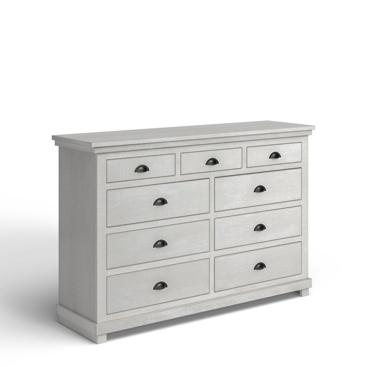 Wolferstorn 9 Drawer 64" W Dresser Birch Lane™ Color: Gray Chalk