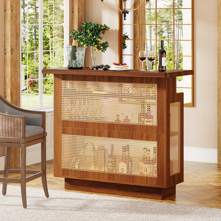 Minkley 47.2 Bar Cabinet Bay Isle Home™