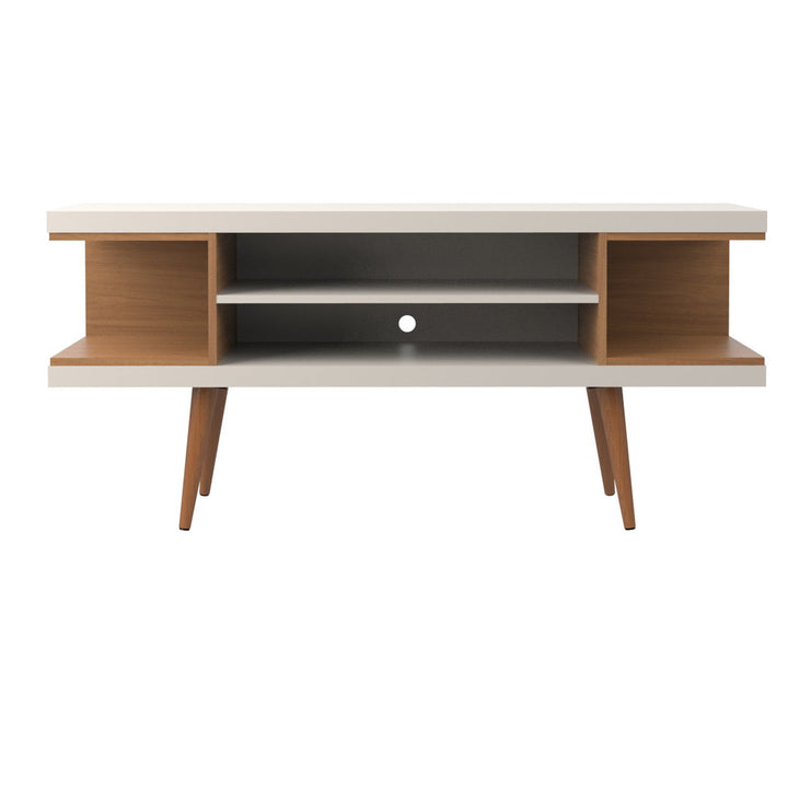 Michaelson TV Stand for TVs up to 50" Wade Logan® Color: Off White/Maple Cream