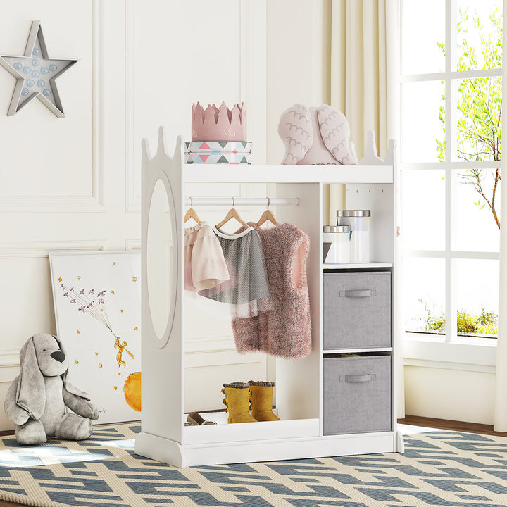 Helen Armoire Gemma Violet Color: White
